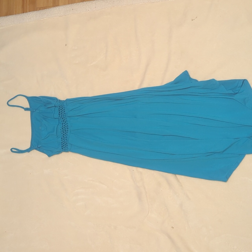No boundaries High Low Blue Dress size medium (7-9) - Picture 2 of 5